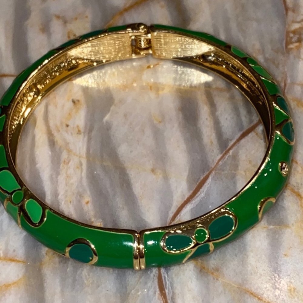 Gorgeous Green Gold Bracelet